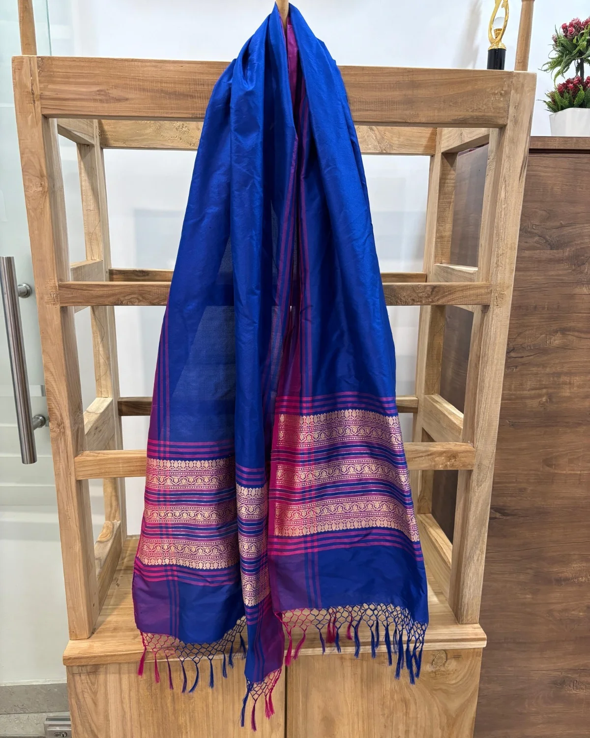 Our beautiful Utsav stole in full glory